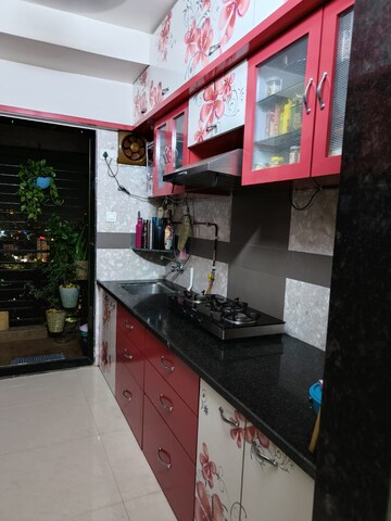 Kitchen in 1 BHK Apartment at Naupada – for Rent