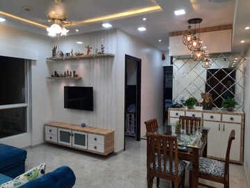 Living Room in 2 BHK Apartment at Lodha Amara, Kolshet Road – for Rent