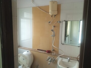 Bathroom in 3 BHK Apartment at Chandkheda – for Rent