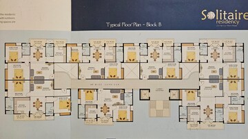 Master Plan in 3 BHK Apartment at Solitaire Residency Hennur Road, Hennur Road – for Sale