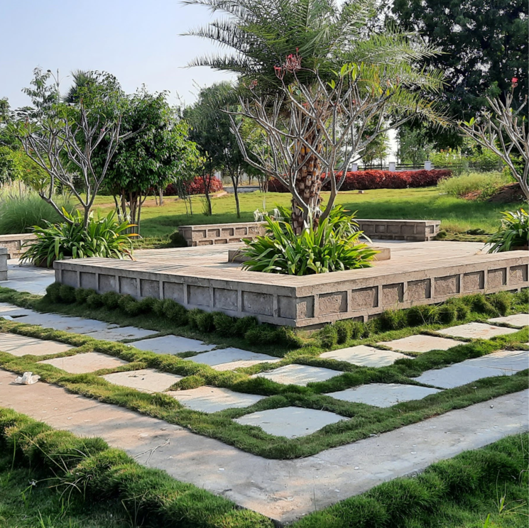 Garden, jb-serene-villas  189 Sq.Yd. Plot In Ibrahimpatnam Hyderabad 8155258