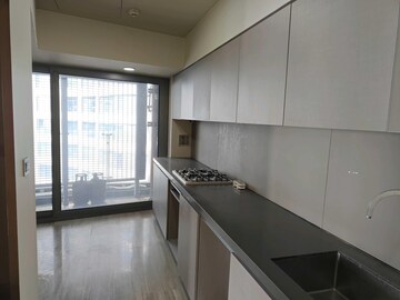 Kitchen in 3 BHK Apartment at Lodha The World Towers World One Tier 2, Worli – for Rent