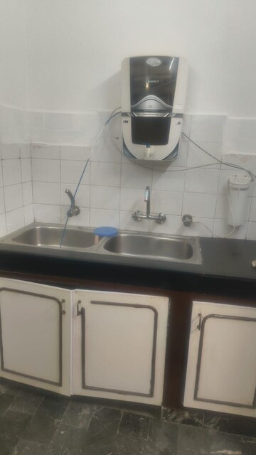 Bathroom in 3 BHK Builder Floor at Greater Kailash I – for Rent