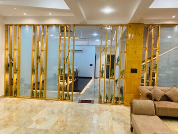 Living Room in 4 BHK Apartment at Mahagun Mezzaria, Sector 78 – for Rent
