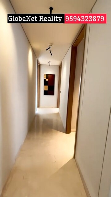 Building Lobby in 3 BHK Apartment at Forum Serendipity, Bandra Kurla Complex – for Sale