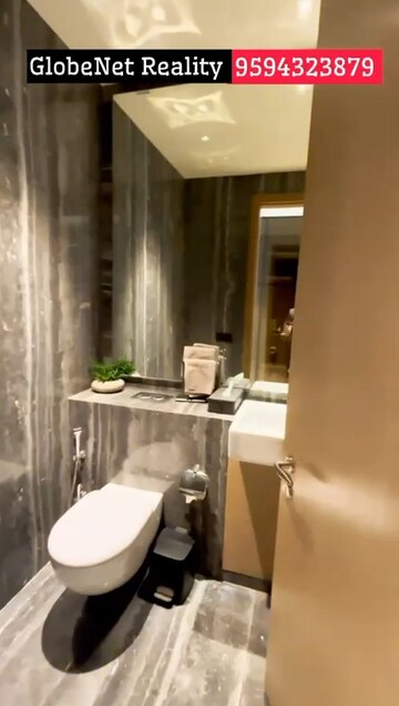 Bathroom in 3 BHK Apartment at Forum Serendipity, Bandra Kurla Complex – for Sale