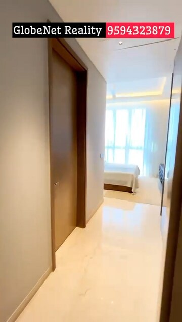 Building Lobby in 3 BHK Apartment at Forum Serendipity, Bandra Kurla Complex – for Sale