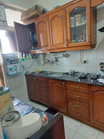 Kitchen in 1 BHK Apartment at Ansal Sushant Estate, Sector 52 – for Rent