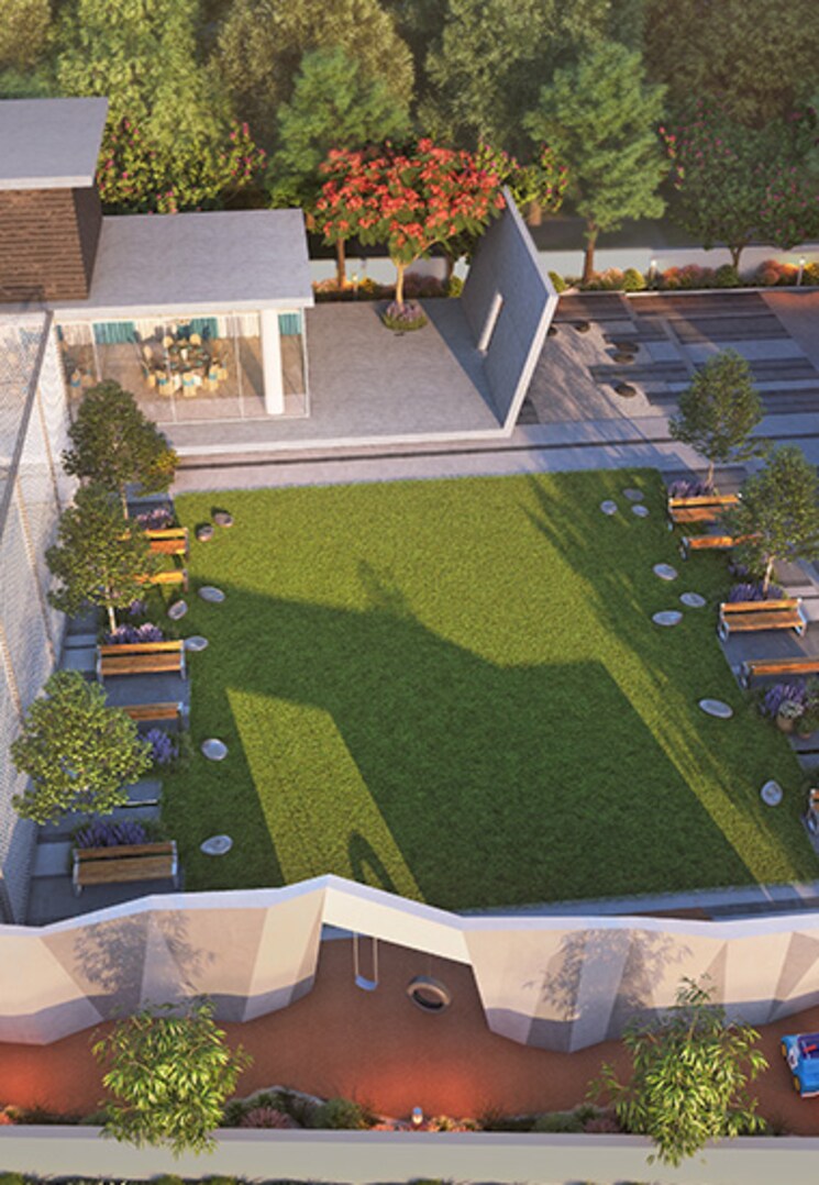 Garden, anp-atlantis 2 Bedroom 1120 Sq.Ft. Apartment In Balewadi Pune 8155668