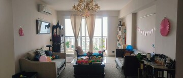 Living Room in 4 BHK Builder Floor at Shree Vardhman Flora, Sector 90 – for Sale