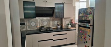Kitchen in 4 BHK Builder Floor at Shree Vardhman Flora, Sector 90 – for Sale