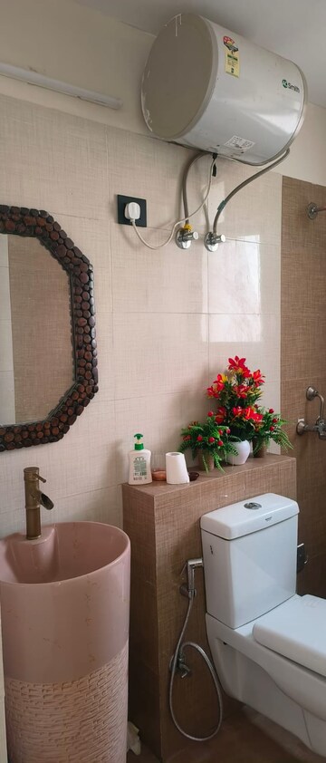 Bathroom in 4 BHK Builder Floor at Shree Vardhman Flora, Sector 90 – for Sale