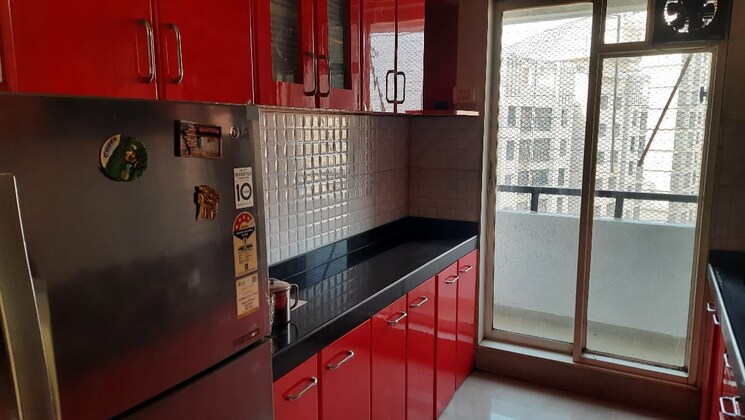 Kitchen, rosa-gardenia 2 Bedroom 513 Sq.Ft. Apartment In Ghodbunder Road Thane 8155904