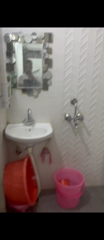 Bathroom in 2 BHK Builder Floor at Mehrauli – for Rent
