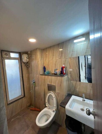 Bathroom in 2 BHK Apartment at Lodha Amara, Kolshet Road – for Rent