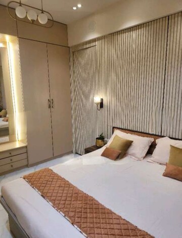Bedroom in 2 BHK Apartment at Raymond Ten X Habitat, Pokhran Road No 2 – for Rent