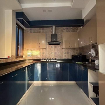 Kitchen in 1 BHK Builder Floor at Saket – for Rent