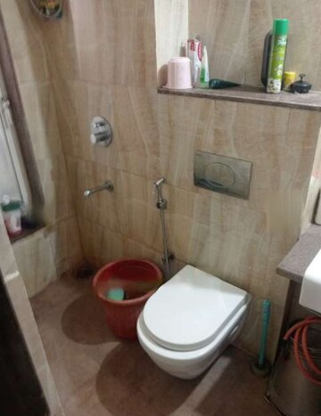 Bathroom in 1 BHK Apartment at Lodha Amara, Kolshet Road – for Rent