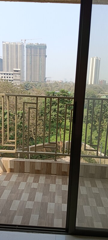 Balcony in 1 BHK Apartment at Regency Anantam, Dombivli East – for Rent