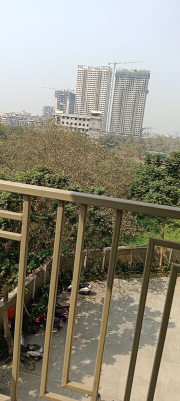 Balcony in 1 BHK Apartment at Regency Anantam, Dombivli East – for Rent