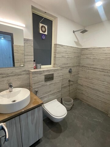 Bathroom in 1 BHK Builder Floor at Sector 45 – for Rent