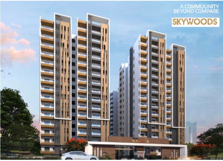Exterior View, bricks-skywoods 2 Bedroom 1250 Sq.Ft. Apartment In Tellapur Hyderabad 8156005