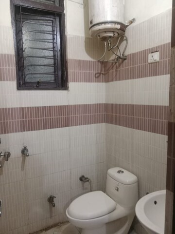 Bathroom in 2 BHK Builder Floor at RWA Gyan Khand 3, Indrapuram – for Rent