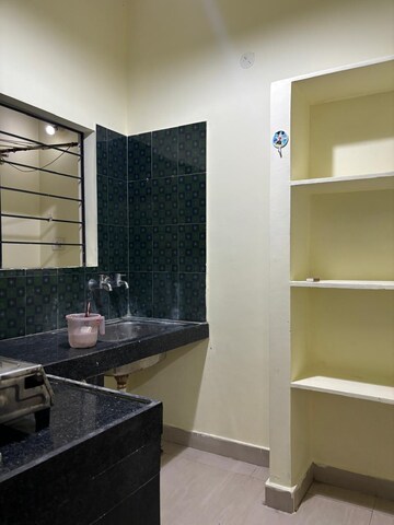 Kitchen in 1 BHK Apartment at Ramky Towers Gachibowli, Gachibowli – for Rent