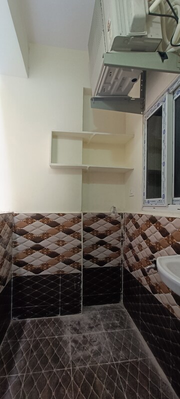 Bathroom in 1 BHK Apartment at Ramky Towers Gachibowli, Gachibowli – for Rent