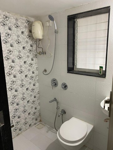 Bathroom in 1 BHK Apartment at M Baria Bldg No 1 M Baria Everest, Virar West – for Sale