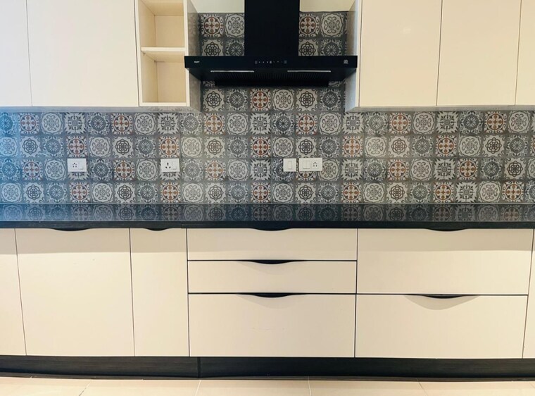 Kitchen, embassy-lake-terrace 4 Bedroom 4367 Sq.Ft. Apartment In Hebbal Bangalore 8156034