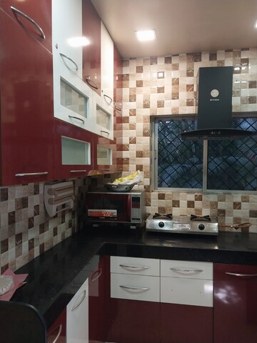 Kitchen in 2 BHK Apartment at Zambre Heritage Apartment, Dhankawadi – for Rent
