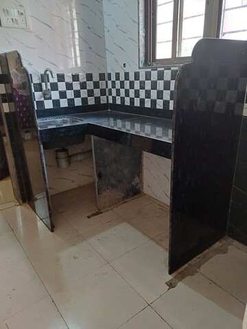 Kitchen in 1 BHK Apartment at Megh Malhar Co-op Housing Society, Ghansoli – for Rent