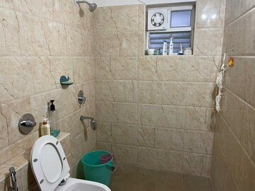 Bathroom in 3 BHK Apartment at SJR Blue Waters, Off Sarjapur Road – for Rent