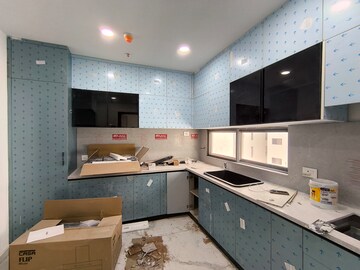 Kitchen in 3 BHK Apartment at Jayabheri The Summit, Narsingi – for Rent
