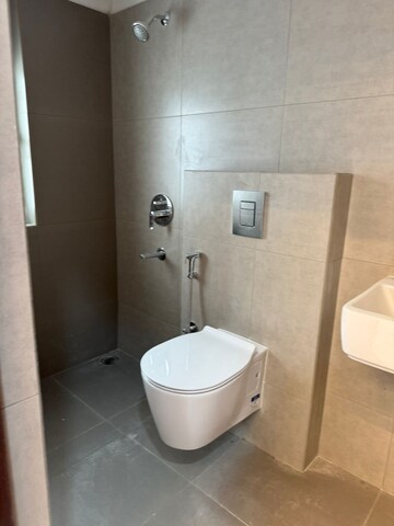 Bathroom in 3 BHK Apartment at Jayabheri The Summit, Narsingi – for Rent