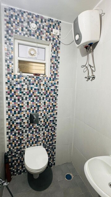 Bathroom in 3 BHK Apartment at My Home Avatar, Gachibowli – for Rent