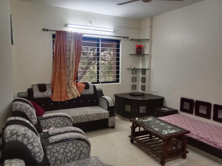 Living Room, b-k-pate-agasti 3 Bedroom 1500 Sq.Ft. Apartment In Walvekar Nagar Pune 8156227