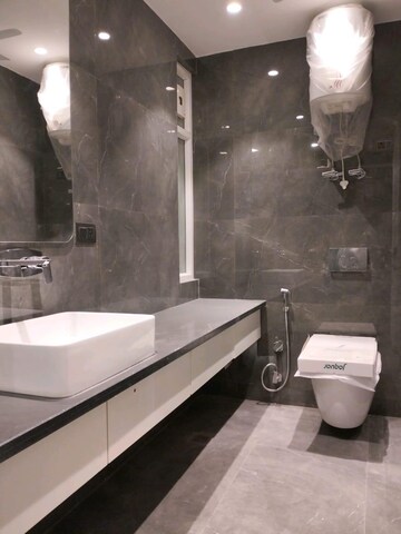Bathroom in 3 BHK Builder Floor at Savita Vihar – for Rent