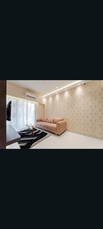 Living Room in 1 BHK Apartment at Shreenath Aai Satidevi Paradise, Mulund West – for Sale