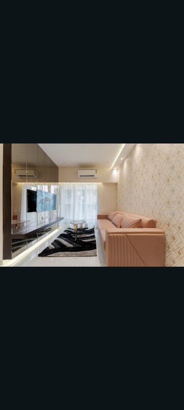 Living Room in 1 BHK Apartment at Shreenath Aai Satidevi Paradise, Mulund West – for Sale