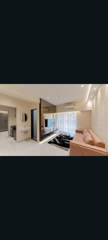 Living Room in 2 BHK Apartment at Shreenath Aai Satidevi Paradise, Mulund West – for Sale