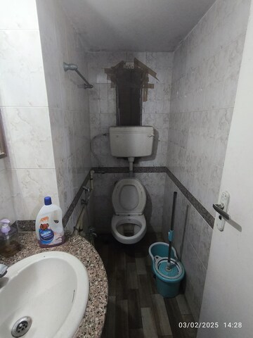 Bathroom in 1 BHK Apartment at Royal Palms, Goregaon East – for Rent