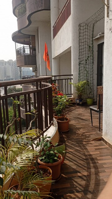 Balcony in 2 BHK Apartment at Kolte Patil Cheryl, Kharadi – for Rent