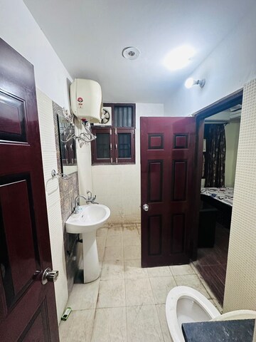 Bathroom in 2 BHK Apartment at Surya Towers Zirakpur, Lohgarh – for Rent