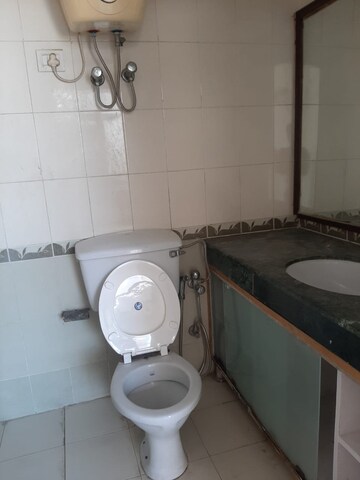 Bathroom in 3 BHK Apartment at Ansal Sushant Estate, Sector 52 – for Rent
