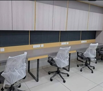 Team Area in  Office Space at Real Tech Park, Vashi Sector 30a – for Rent