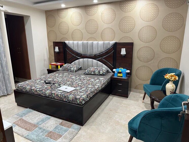 Bedroom, puri-vip-floors 4 Bedroom 4500 Sq.Ft. Apartment In Sector 81 Faridabad 8156474