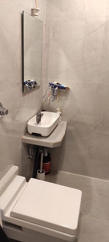 Bathroom in 1 BHK Apartment at Kukreja Estate, Chembur – for Rent