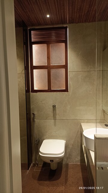 Bathroom in 1 BHK Apartment at Unique Ivana, Mira Road – for Rent